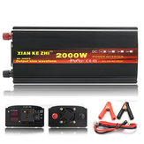 2000W/3000W/4000W Μετατροπέας ισχύος Pure Sine Wave Transformer 12V/24V to 220V Auto