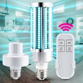 60 W 220 V UV szterilizáló lámpa E27 LED UVC izzó Távirányító fertőtlenítő fény sterillizáló ozon baktériumokra és atkákra