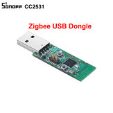 Модульный голый пакет анализатор протокола Sonoff® ZB CC2531 USB Dongle с USB-интерфейсом поддерживает BASICZBR3 S31 Lite zb