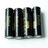 2Pcs Sofirn 900mAh 14500 Li-ion Batteries For LED Flashlight