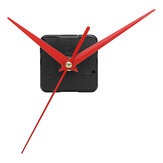 Mechanizm kwarcowy zegara ściennego z samodzielną wymianą czerwonej tarczy i trójkątnymi wskazówkami o długości osi 20mm