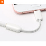 Original Xiaomi Type C bis 3,5 mm AUX Audio Adapter für Samsung S8 Mi6