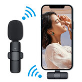 Τύπος-C/Διασύνδεση IOS Ασύρματο μικρόφωνο Lavalier Microphone Clip-on Lapel Mic για εγγραφή ήχου βίντεο iPhone