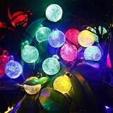 6M 30LED Solar Powered String Lights Waterproof Wire Fairy Christmas Garden Outdoor