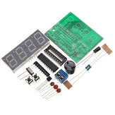 C51 4 Bit Elektronik Saat Elektronik Üretim Takımı DIY Kitleri