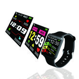 XANES F1 1,44 '' TFT Farb-Touchscreen IP67 Wasserdichte Smartwatch-Blutdruckmesskamera Fernbedienung Telefonfunktion finden Fitness-Sportarmband