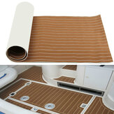 Eluto 2400x900x6mm EVA Foam Light Brown Boat Flooring Faux Teak Decking Sheet Pad