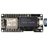 Nodemcu Wifi en NodeMCU ESP8266 + 0,96 inch OLED-module-ontwikkelingsbord van Geekcreit voor Arduino - producten die werken met officiële Arduino-boards