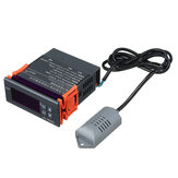 XH-W2081 DC 12V 24V 220V Digital Humidity Controller Switch Embedded Imported Humidity Probe High Precision 0.1%RH