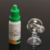 Akvárium szén-dioxid CO2 monitor PH jelző üvegcsepp gömb ellenőrző tesztelő