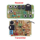 FM Rádióadó és Vevő Modul Frekvencia Szabályozás Stereo Vevő PCB Áramkör 88-108MHz DIY Készlet