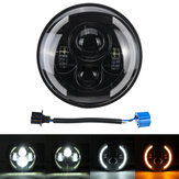 Faros proiettori a LED per moto da 7 pollici Hi-Lo Beam Round per Jeep per Wrangler