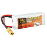 Bateria Lipo ZOP Power 11.1V 2200mAh 3S 35C com plug XT60