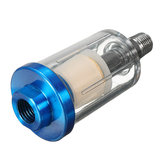 G 1/4 Inch Blue Air Filter Water Oil Separator For Pneumatic Spray Gun