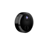 Мини-камера безопасности WiFi 1080P Беспроводная микро-наблюдение безопасности Видеокамера с ИК-ночным видением Детектором движения и возможностью удаленного мониторинга для домашней безопасности