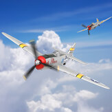 VolantexRC Mini P-47 Warbird EPP mit einer Spannweite von 400 mm, 2,4G 4CH, 6-Achs Gyro, Ein-Knopf-Akrobatik, XPilot Stabilisierungssystem, RC Segelflugzeug RTF für Anfänger
