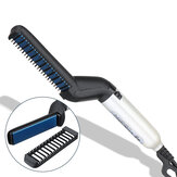 Men Quick Hair Straightener Comb Multifunctional  Hair Curler Tool Electric Hair Styler for Men