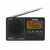 Tecsun PL-118 DSP FMステレオポータブルラジオレシーバETMクロックアラーム