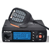 Radio móvil BaoJie BJ-218 de 25W VHF UHF 136-174 400-470MHz Ham Radio Walkie Talkie de coche de largo alcance