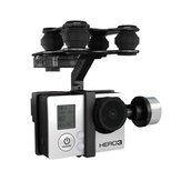 Walkera G-2D Borstelloze Gimbal Metalen Versie Voor iLook / GoPro Hero 3 Camera op Walkera QR X350 Pro RC 