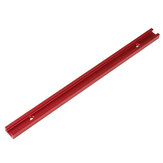Lega di alluminio rossa 300-1220mm T-track T-slot Mitra Track Jig T Vite Slot per fissaggio 19x9.5mm per sega da tavolo Router Table Strumento per la lavorazione del legno