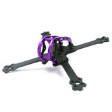 Alfa-LX5 220mm 3K Carbon Fiber True X FPV Racing Frame Kit 4mm Arm Thickness για RC Drone Multirotor