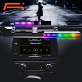 Controle inteligente de luz RGB Bluetooth APP Controle de música Controle de voz Luzes de ritmo mágico 210 modos de cores Modo de música Luz ambiente Lâmpada de carregamento USB