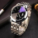 YAZOLE 296ファッションメンズクォーツ腕時計カジュアル日付表示ビジネス腕時計