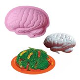 شكل الدماغ البشري عموم الخبز سيليكون هالوين كعكة العفن بودنغ جيلو الحلوى العفن