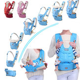 7 σε 1 Ρυθμιζόμενο Βρεφικό Βρεφικό Σορτς Carrier Breathable Ergonomic Wrap Backpack Baby Carriers