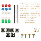 Universal Component Parts Package Kit A1 For  Project With Resistor+Botton+Adjustable Potentiometer