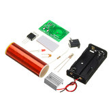DIY Mini Tesla Coil Module Kit Magia Progetti Produzione elettronica fai da te con Batteria presa di corrente