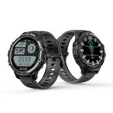 BlitzWolf® BW-BE1 1,6 polegadas HD Tela Cerâmico Bezel Watch Telefone Câmeras duplas WIFI GPS / A-GPS / G-LONASS 3G + 32G 4G-LTE Face Unlock Smart Watch
