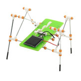 DIY puzzle játékok oktatási játékok Solar négylábú robot 