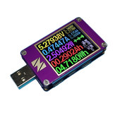 YZXstudio ZY1280 Color Meter QC3.0 PD Быстрая зарядка Дракон Тестер емкости с токовым напряжением USB