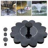 Bomba de água alimentada por energia solar para fontes, banhos de ave flutuantes em jardins, lagoas, piscinas e tanques de peixes