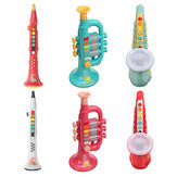 8音階 子供のおもちゃ サキソフォントランペット シミュレーション音楽楽器 おもちゃ 子供の音楽楽器おもちゃギフト