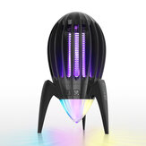 BlitzWolf® BW-MLT2 La luz RGB asesina de mosquitos electrónica combinada con la luz UV puede atraer la red eléctrica de 1200-1600 V sin contaminación, radiación ni ruido
