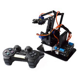 PS2 RC Robot Oyuncaklı Akrilik Uzaktan Kumandalı 4DOF Robot Kol