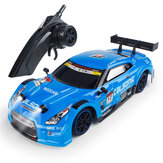 Coche de deriva Rc 4WD 2.4G 1/16 de 28 cm a 28 km/h con luz LED frontal RTR