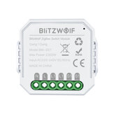 BlitzWolf® BW-SS7 ZigBee3.0 2300W Módulo de interruptor de luz inteligente 1 Gang / 2 Gang Wireless App Controle Remoto Controle de voz e horário funciona com Amazon Alexa e Google Assistant