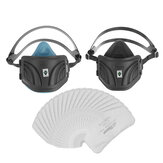 Porvédő arcmaszk PM2.5 Anti Fog Haze Dust elektrosztatikus légzőkészülék