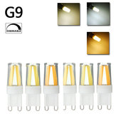 Mini Dimmab G9 LED Silicona Cristal COB Iluminación para el Hogar Bombilla de Luz de 360 grados 110V