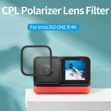 Поляризационный фильтр TELESIN CPL Объектив 2-стороннее антибликовое покрытие для Insta360 ONE R 4K Action камера