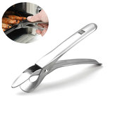 Huohou Bowl Clip rozsdamentes acél forrázásgátló klip háztartási csúszótányér tartó edényfogó eszköz eszköz