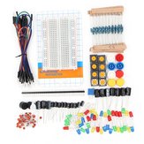 Geekcreit Components Starter Kits Resistor / LED / Capacitor / Jumper Wire / Breadboard For Geekcreit Arduino - products that work with official Arduino boards