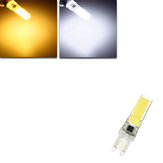 مصباح LED COB LED 3 وات بلون أبيض صافي ودافئ قابل للتعتيم G9 AC220V
