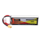 Bateria Lipo ZOP Power 11,1V 3500mAh 3S 60C com plug XT60