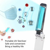 Lámpara plegable de desinfección UV LUSB, varilla UV portátil para desinfección, lámpara esterilizadora germicida UV