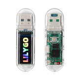Плата разработки LILYGO® T-Dongle-S3 с дисплеем LCD 0,96 дюйма, поддержкой WiFi, bluetooth и картой TF